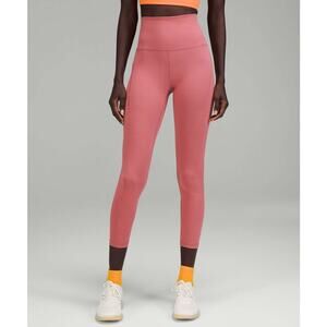 Lululemon Wunder Train HiRise Tight with Pockets 25" Sz 4